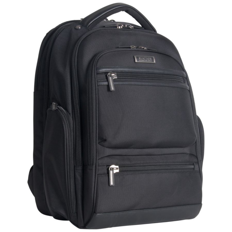 slide 3 of 10, Kenneth Cole Reaction R-Tech Laptop Backpack, Charcoal, 1 ct