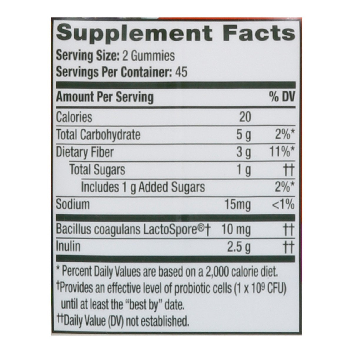 slide 13 of 14, Align Prebiotic + Probiotic Fruit Flavored Dualbiotic 90 Gummies, 90 ct