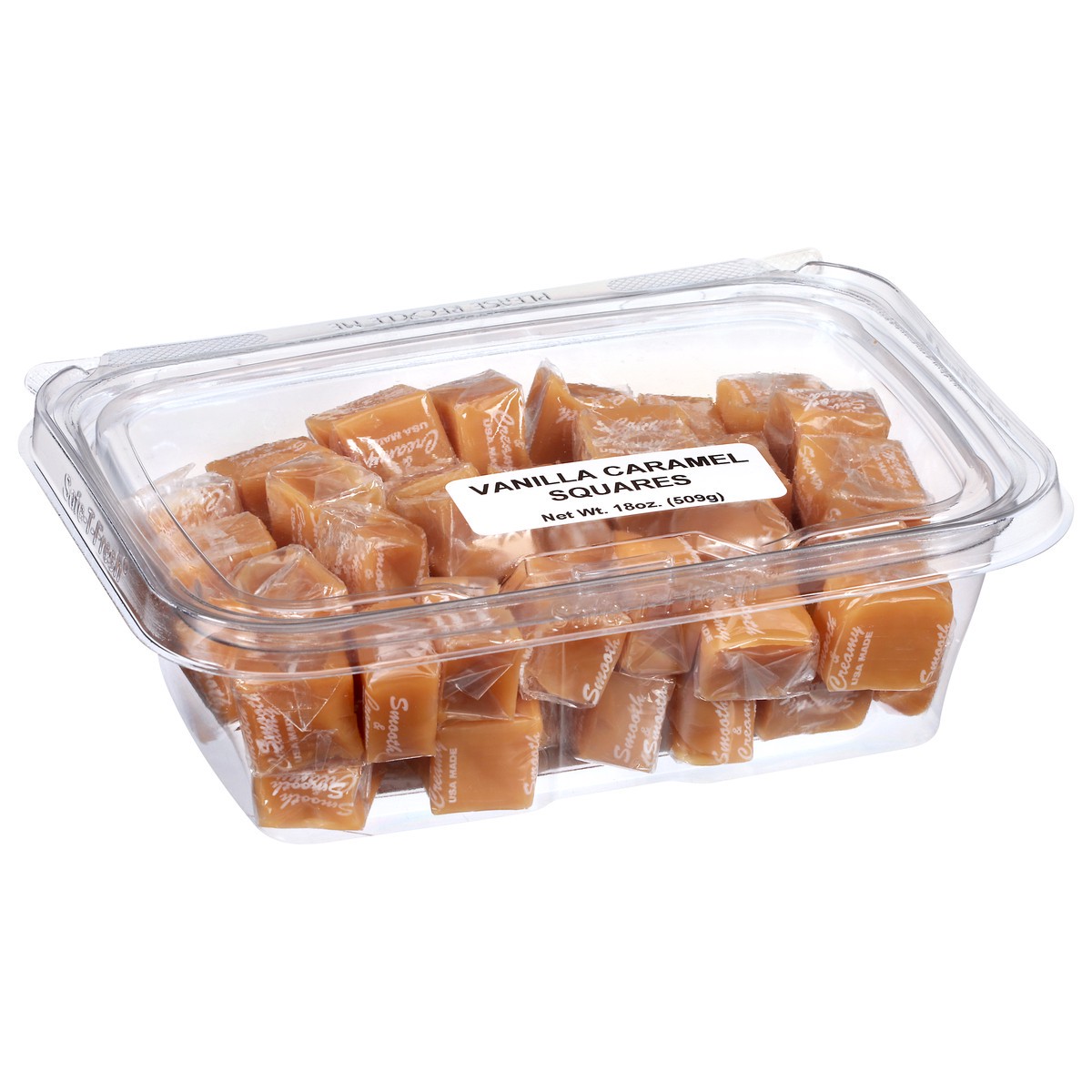 slide 1 of 9, JLM Manufacturing Vanilla Caramel Squares - 18 oz, 18 oz