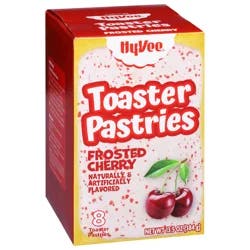 Hy-Vee Frosted Cherry Toaster Pastries, 8ct