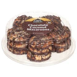 First Street Chocolate Coconut Macaroons