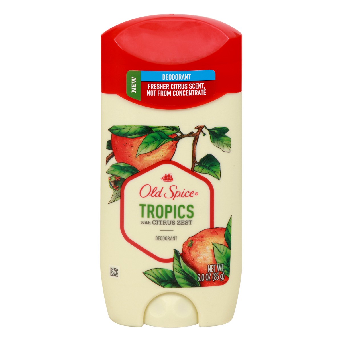 slide 1 of 9, Old Spice Tropics Fresh Citrus Scent Deodorant 3 oz, 3 oz