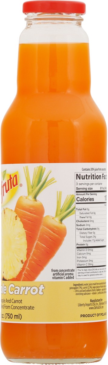 slide 4 of 9, Dafruta Pineapple Carrot Juice- 750 ml, 750 ml
