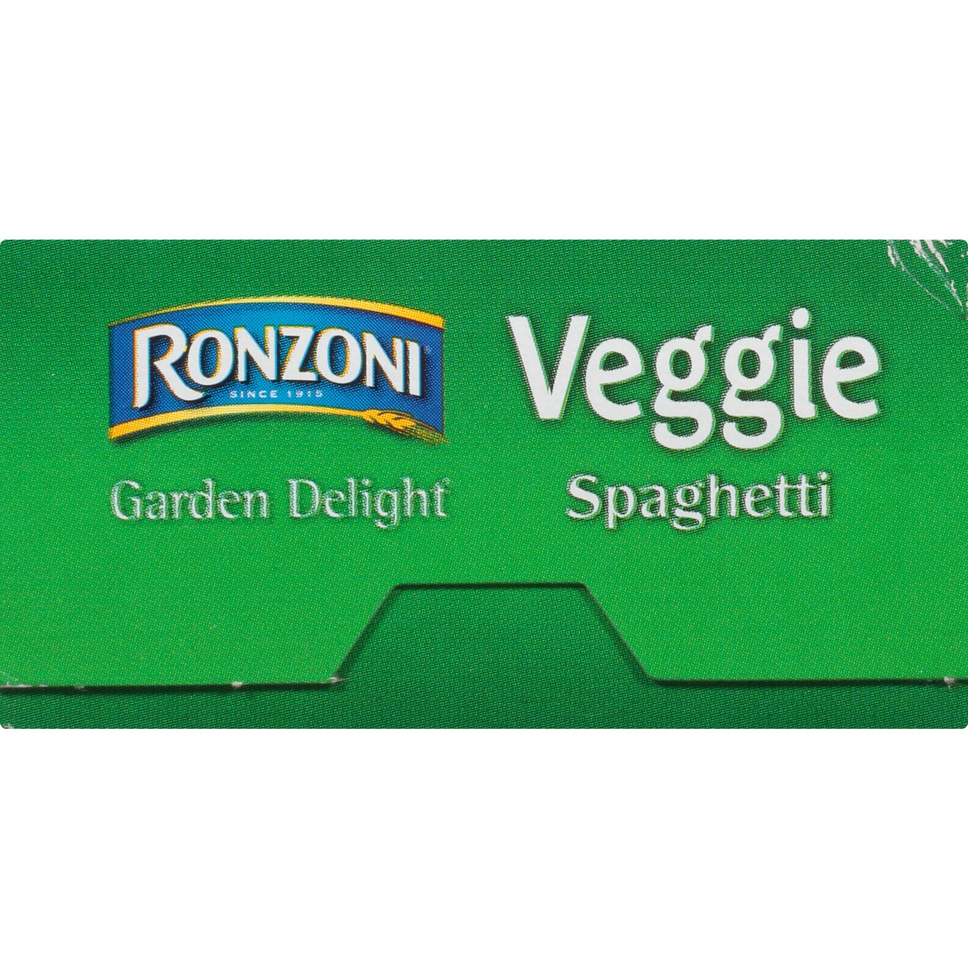 slide 8 of 8, Ronzoni Garden Delight Spaghetti Pasta, 12 oz