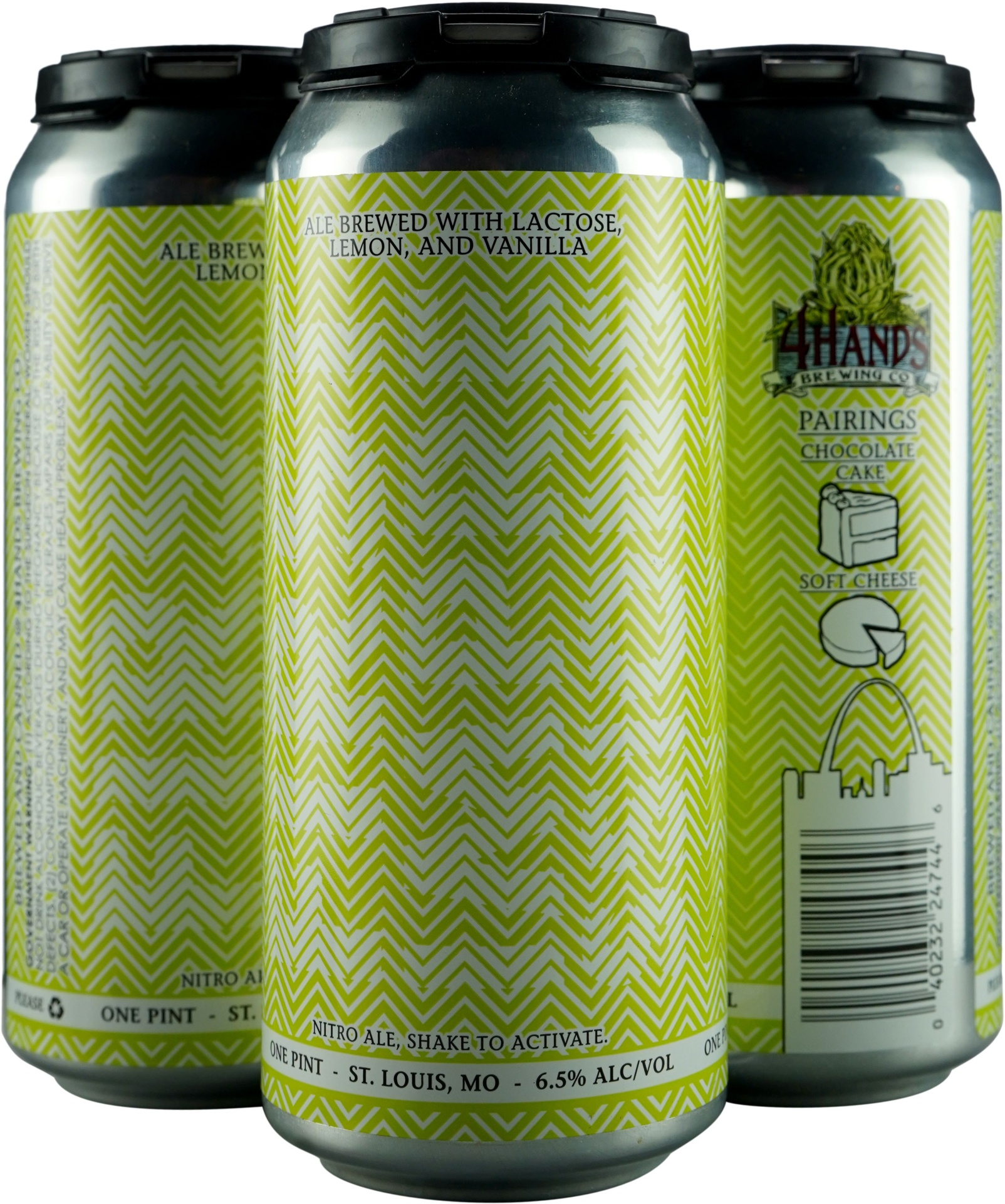 slide 1 of 1, 4 Hands Brewing Co. Incarnation IPA Beer Cans, 4 ct; 16 oz