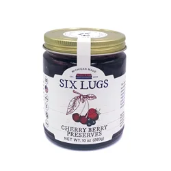 Six Lugs Cherry Berry Preserves 10 oz