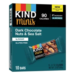 KIND Minis Dark Chocolate Nuts & Sea Salt Bars