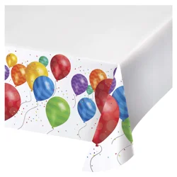 Creative Converting Balloon Blast Tablecover