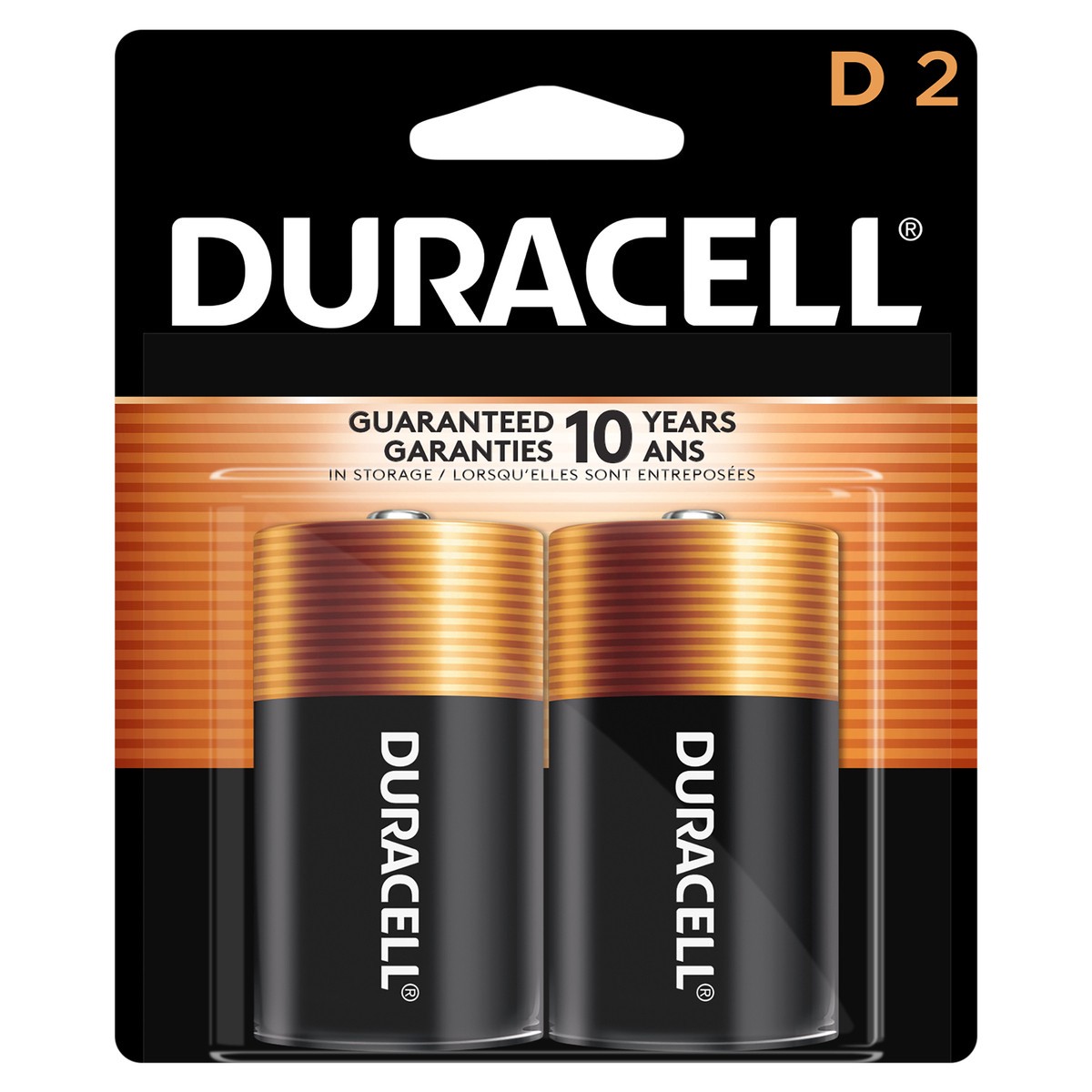 slide 1 of 3, Duracell Batteries Alkaline 2 Pack, 2 ct