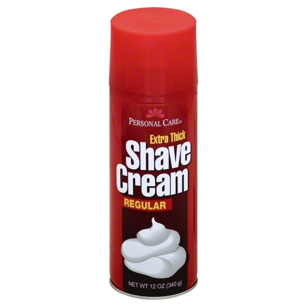 slide 1 of 1, Personal Care Shave Cream, Extra Thick, Regular, 14 oz