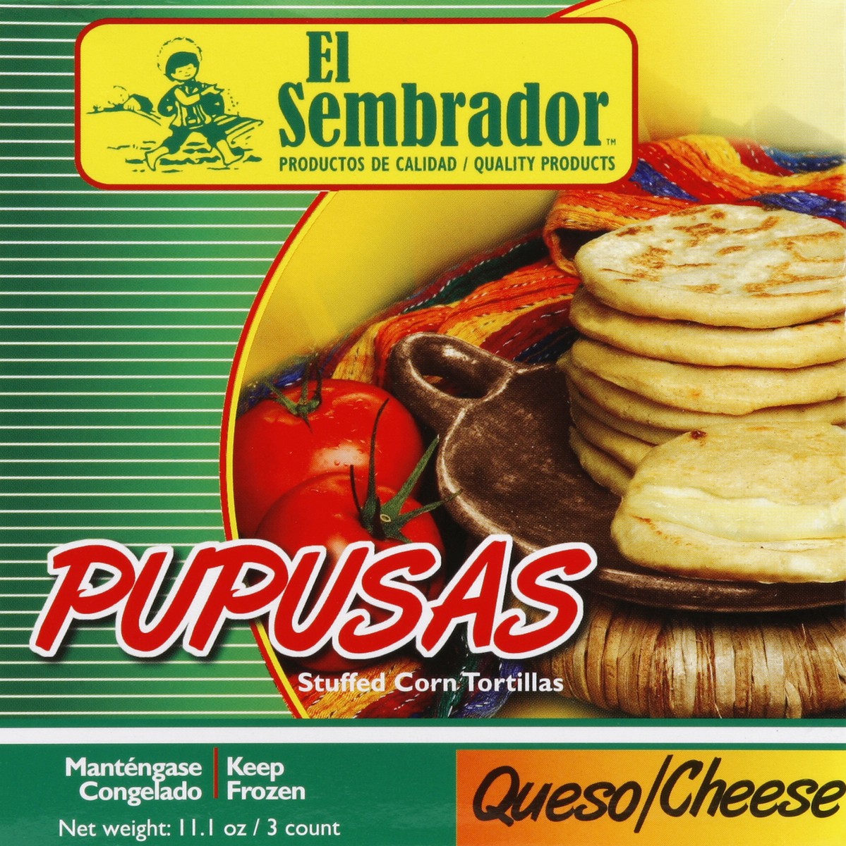 slide 4 of 4, El Sembrador Pupusas 3 ea, 3 ct