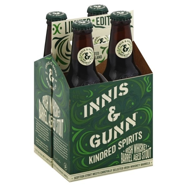 slide 1 of 6, Innis & Gunn Irish Whiskey Aged Ale, 4 ct; 11.2 oz