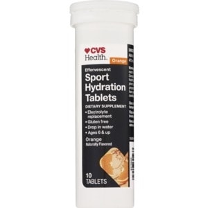 slide 1 of 1, Cvs Health Effervescent Sport Hydaration Tablets, Orange, 10 Ct, 10 ct