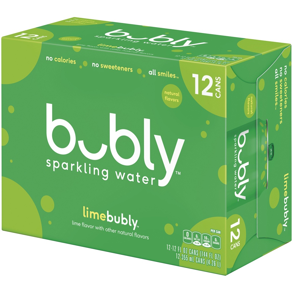 bubly Lime Sparkling Water 12 ct | Shipt