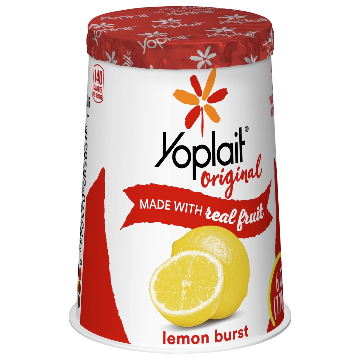 slide 2 of 9, Yoplait Original Lemon Burst Low Fat Yogurt, 6 OZ Yogurt Cup, 6 oz