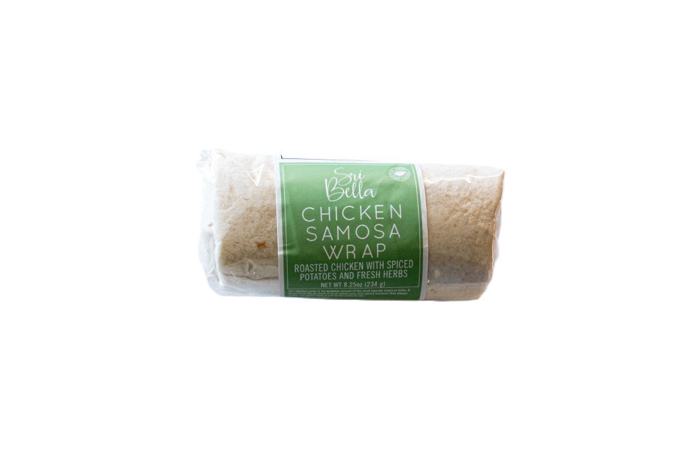 slide 1 of 1, Sri Bella Foods Samosa Wrap, 8.25 oz