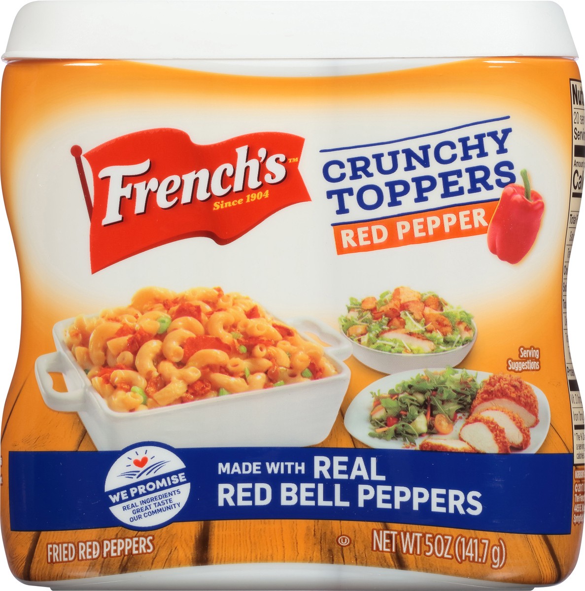 slide 3 of 10, French's Frenchs Crunchy Toppers Red Pepper, 5 oz