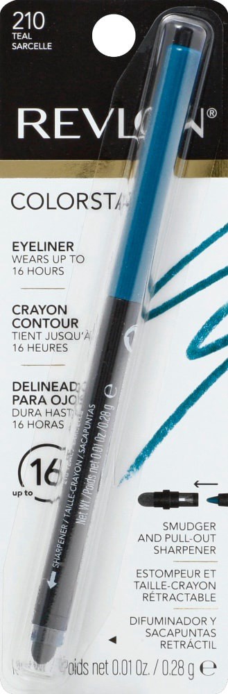 slide 2 of 3, Revlon Cs Lq Eyeliner Teal, 0.01 oz