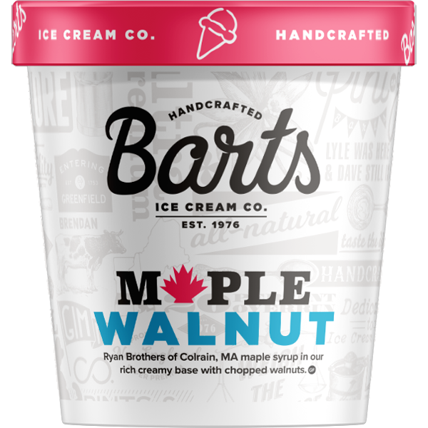 slide 1 of 1, Bart's Ice Cream Co. Local Maple Cream Ice Cream 1 pt, 16 fl oz