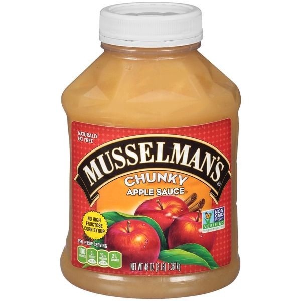 slide 1 of 2, Musselman's Chunky Apple Sauce 48 oz, 48 oz