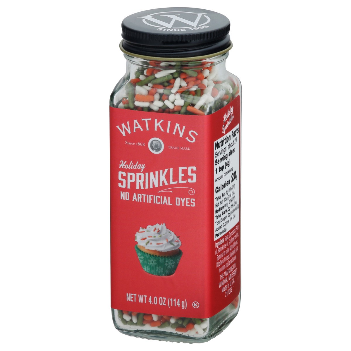 slide 12 of 13, Watkins Holiday Sprinkles, 4 oz