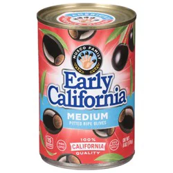 Early California Pitted Ripe Medium Olives 6 oz