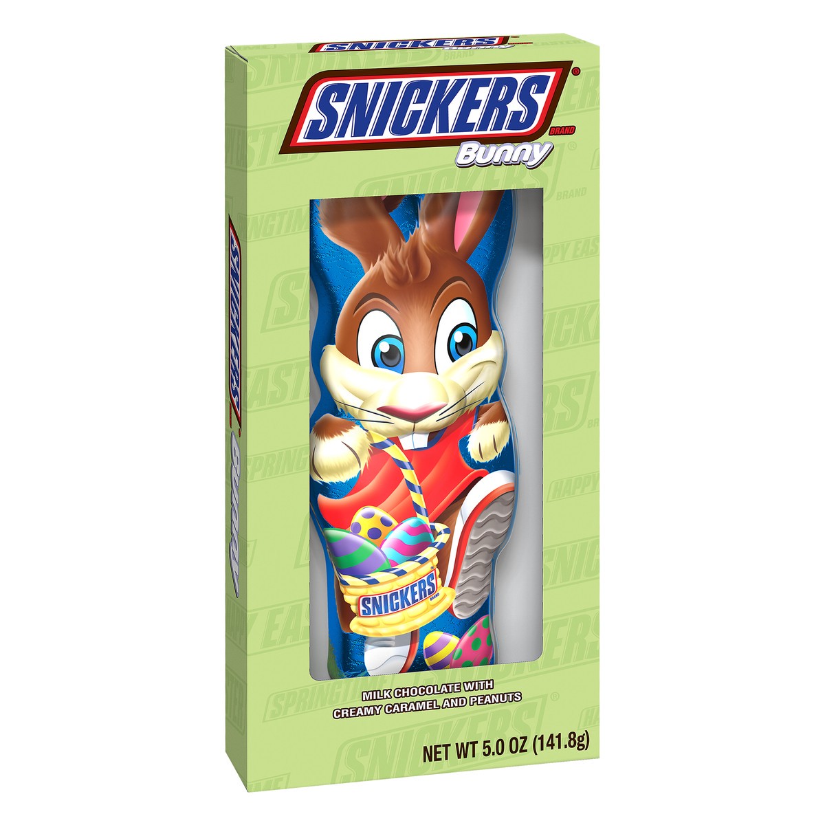 slide 3 of 3, SNICKERS Easter Chocolate Candy Bar Solid Easter Bunnies 5-Ounce Bar, 5 oz