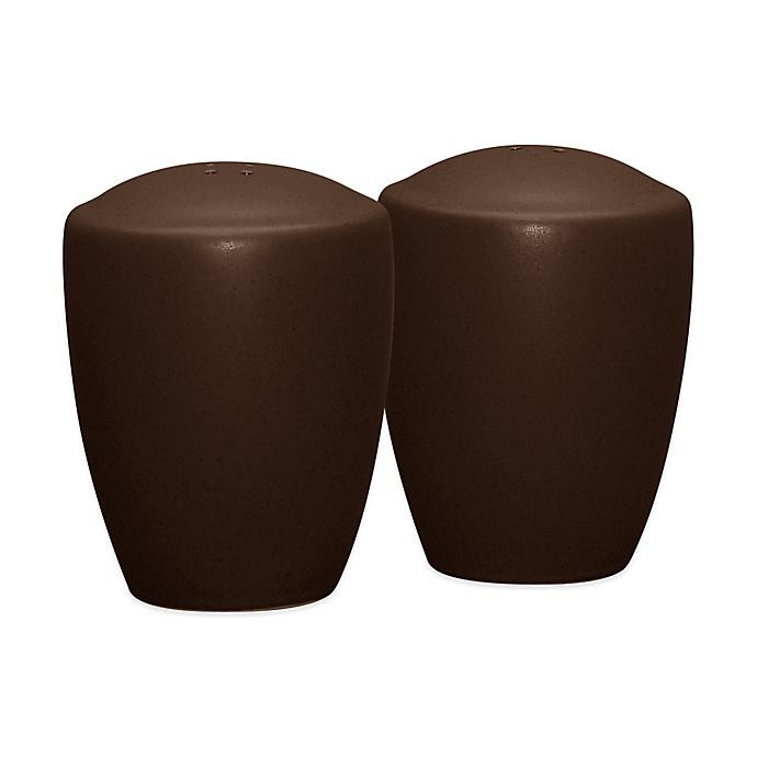 slide 1 of 1, Noritake Colorwave Salt and Pepper Shakers - Chocolate, 1 ct