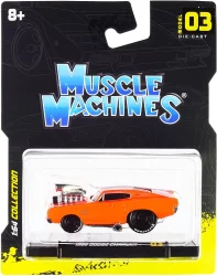 Maisto Muscle Machines 1993 Ford Mustang SVT Cobra - Patrol Black