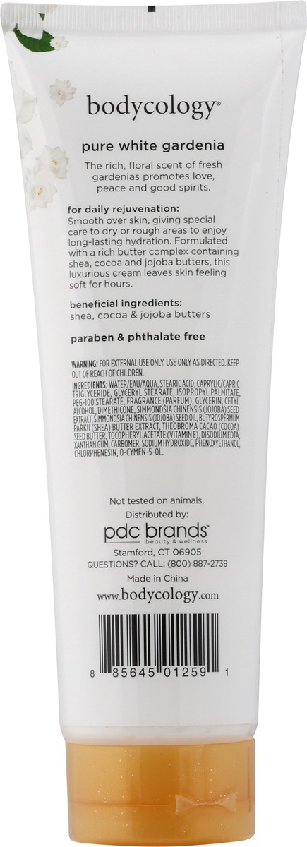 slide 9 of 10, Bodycology Body Cream Gardenia, 8 oz