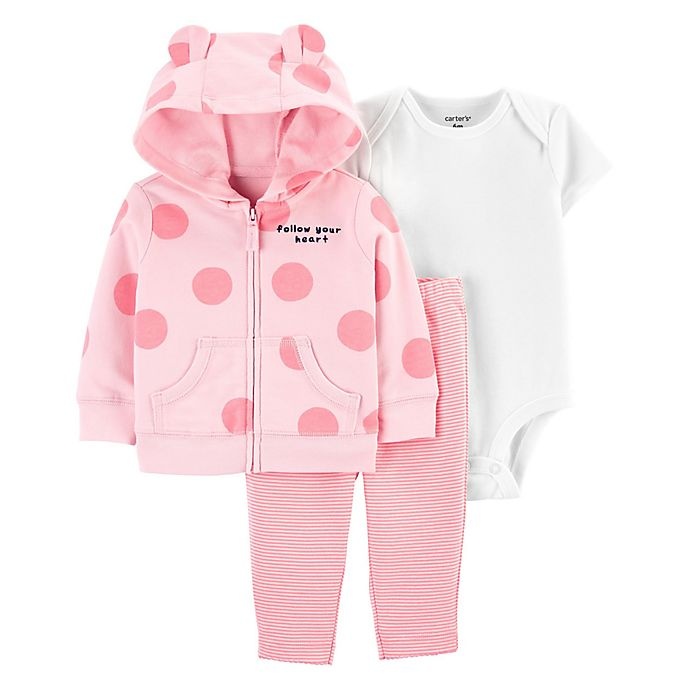 slide 1 of 1, Carter's Bear Little Jacket Set, 3 ct