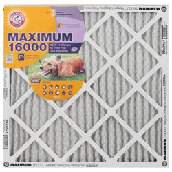 ARM & HAMMER Maximum 16000 MERV 11 Allergen Air Filter Plus Odor Reduction 1 ea