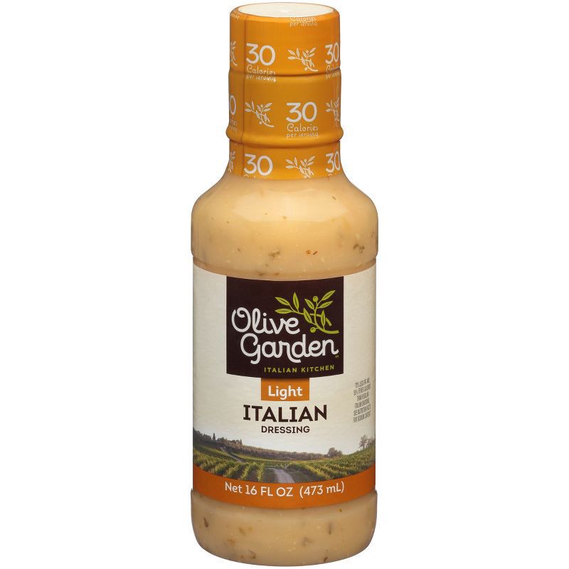 slide 1 of 4, Olive Garden Light Italian Dressing - 16fl oz, 16 fl oz