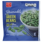 slide 1 of 1, Harris Teeter Steamable Cut Green Beans, 12 oz
