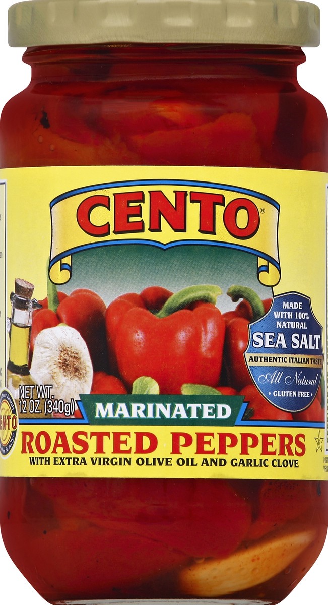 slide 2 of 2, Cento Peppers 12 oz, 12 oz