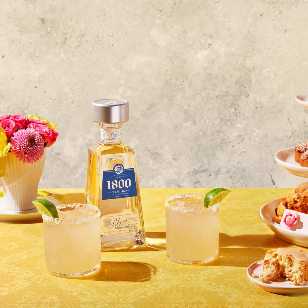 slide 10 of 10, 1800 Tequila Blanco 80 Proof (200 ml), 200 ml