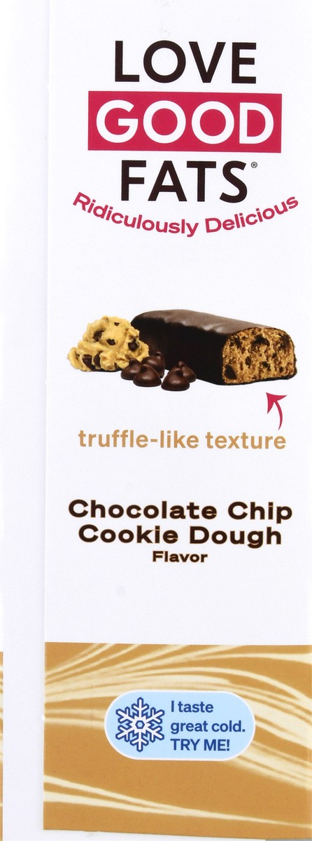 slide 12 of 12, Love Good Fats 12 Pack Chocolate Chip Cookie Dough Flavor Bars 12 ea, 12 ct