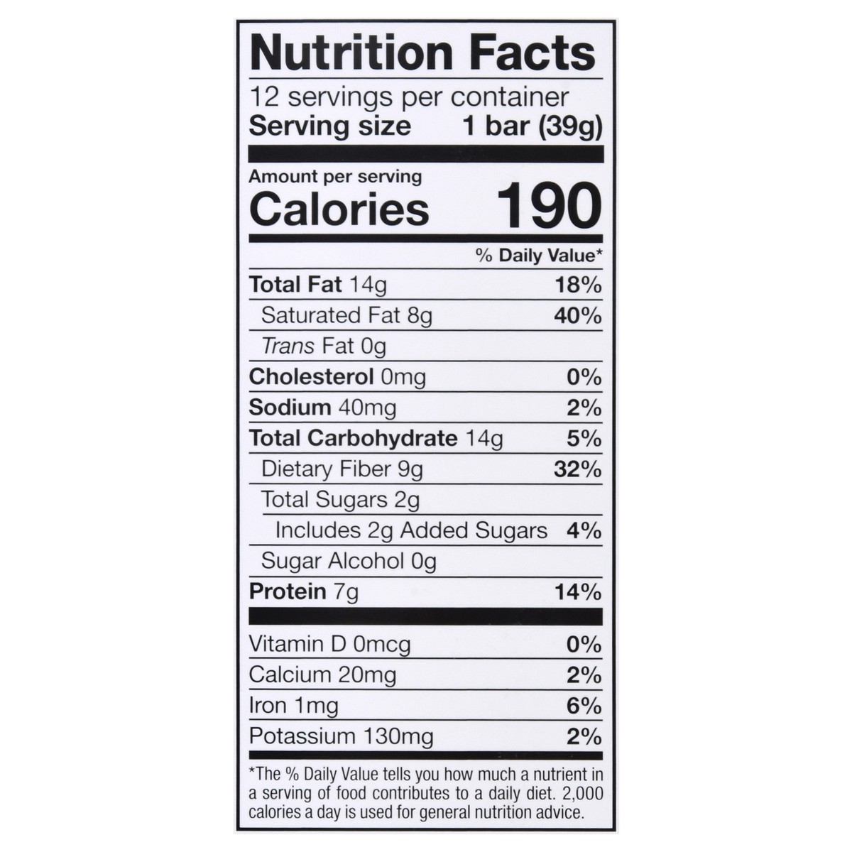 slide 7 of 12, Love Good Fats 12 Pack Chocolate Chip Cookie Dough Flavor Bars 12 ea, 12 ct