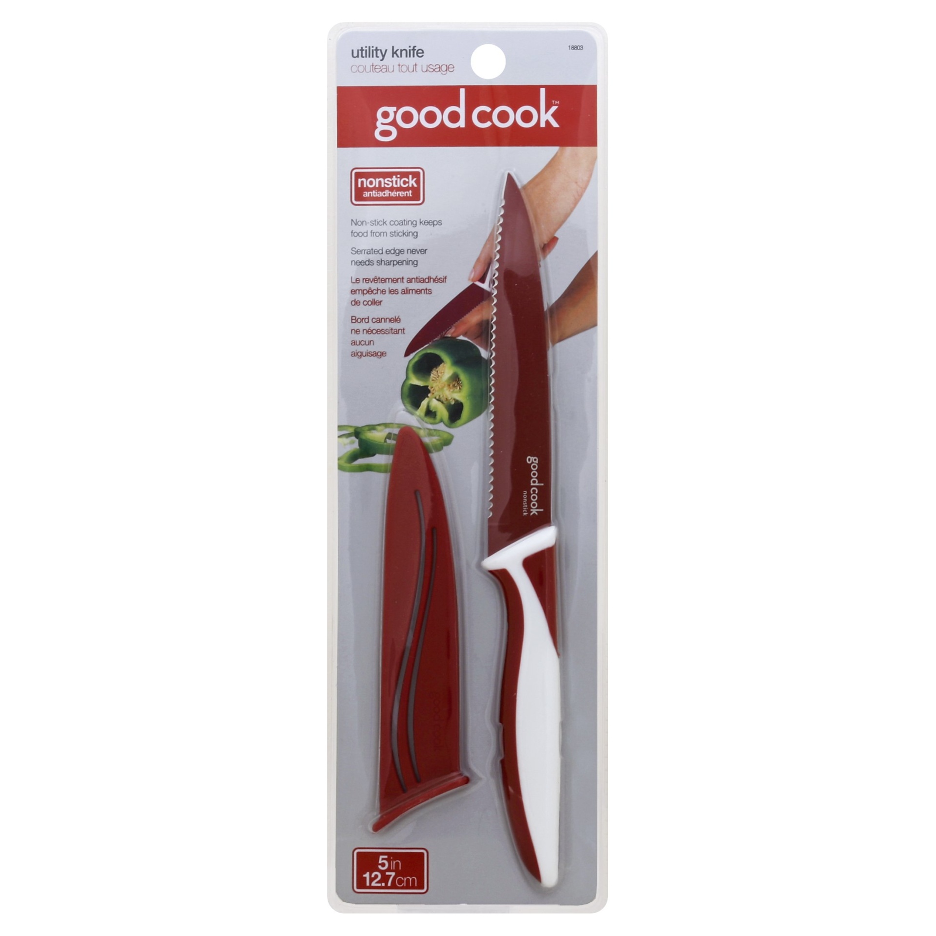 slide 1 of 2, Good Cook Non Stick Classic Utility Knife, 1 ct