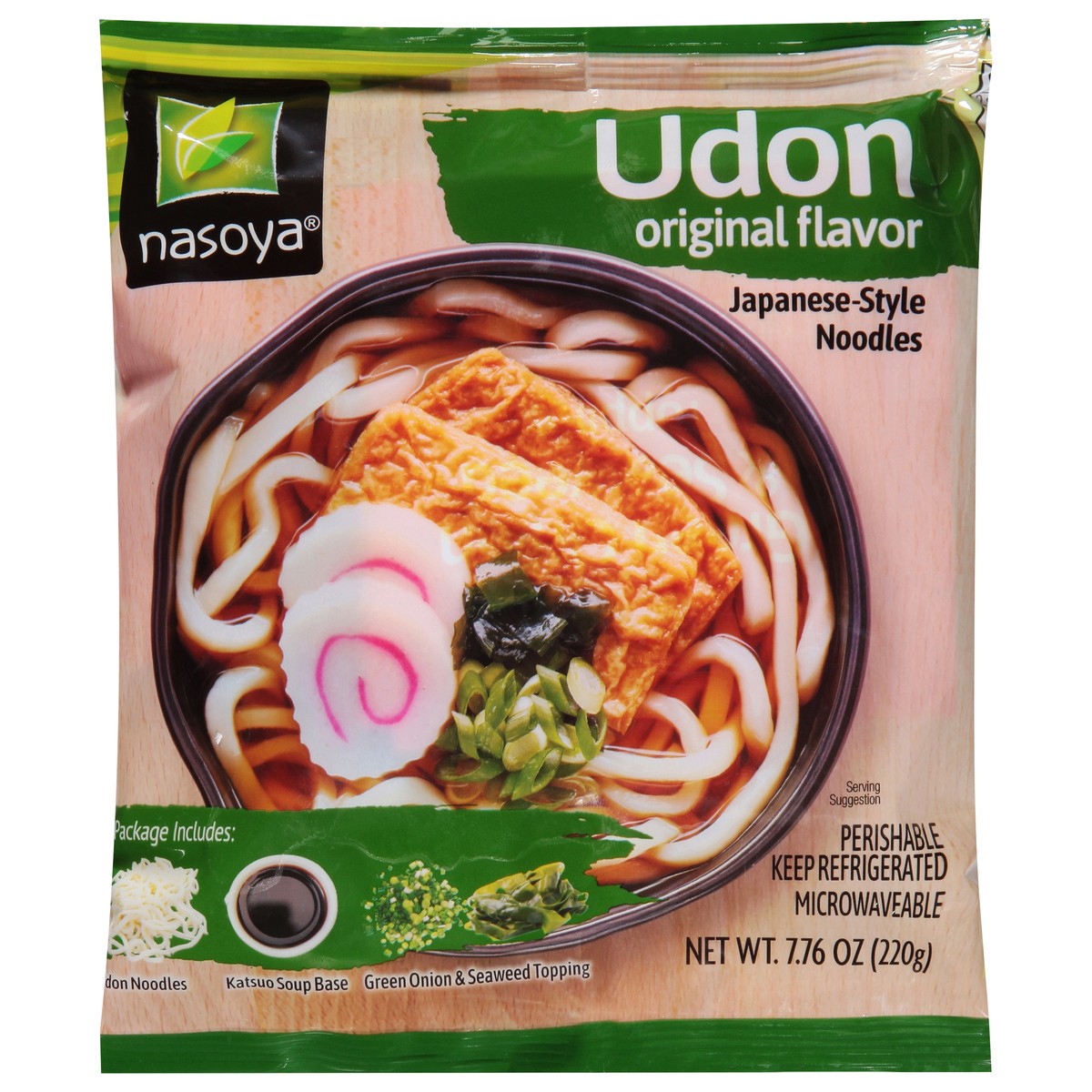 slide 1 of 9, Nasoya Japanese-Style Original Flavor Noodles 7.76 oz, 7.76 oz