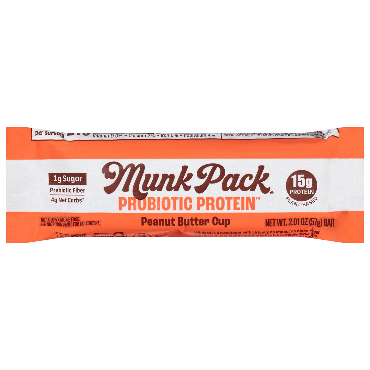 slide 2 of 4, Munk Pack Protein Bar- Pb Cup, 