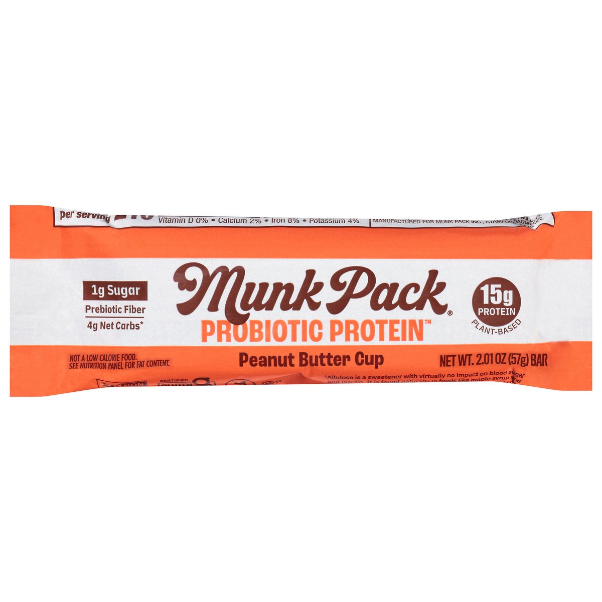 slide 4 of 4, Munk Pack Protein Bar- Pb Cup, 