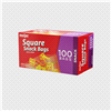 slide 2 of 13, Meijer Single Zipper Square Snack Bags, 100 ct