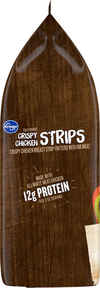 slide 4 of 4, Kroger Crispy Chicken Strips, 25 oz