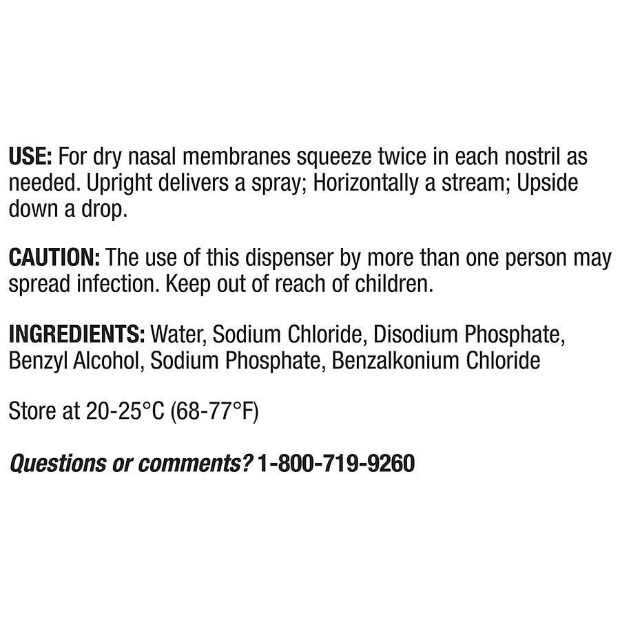 slide 2 of 5, Walgreens Saline Nasal Spray, 3 fl oz