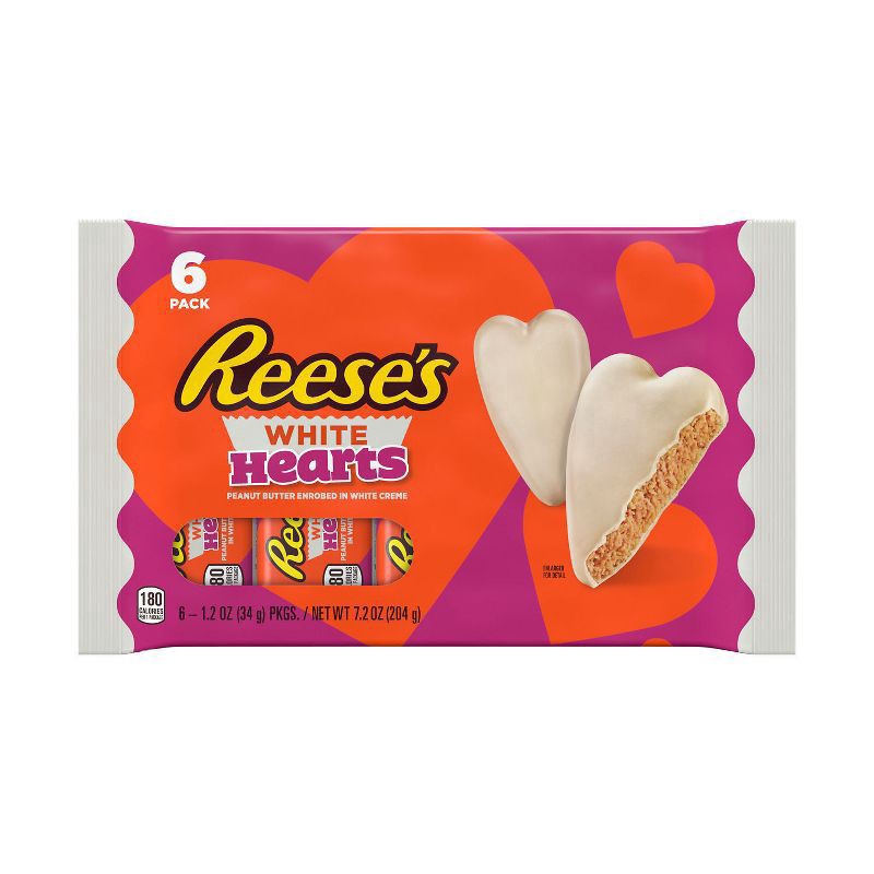 slide 1 of 8, Reese's White - 6 ct, 6 ct