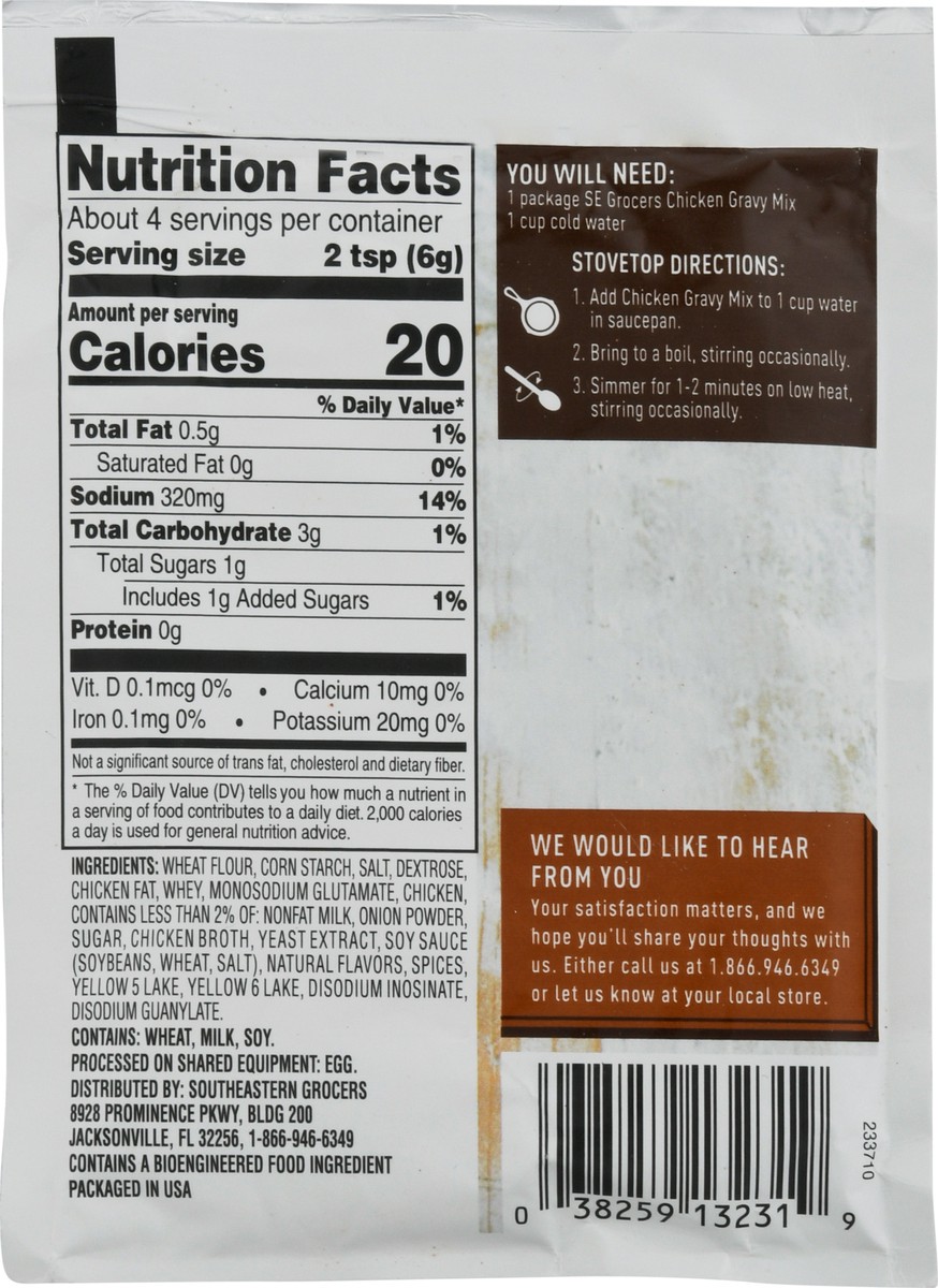 slide 3 of 9, SE Grocers Chicken Gravy Mix, 0.8 oz