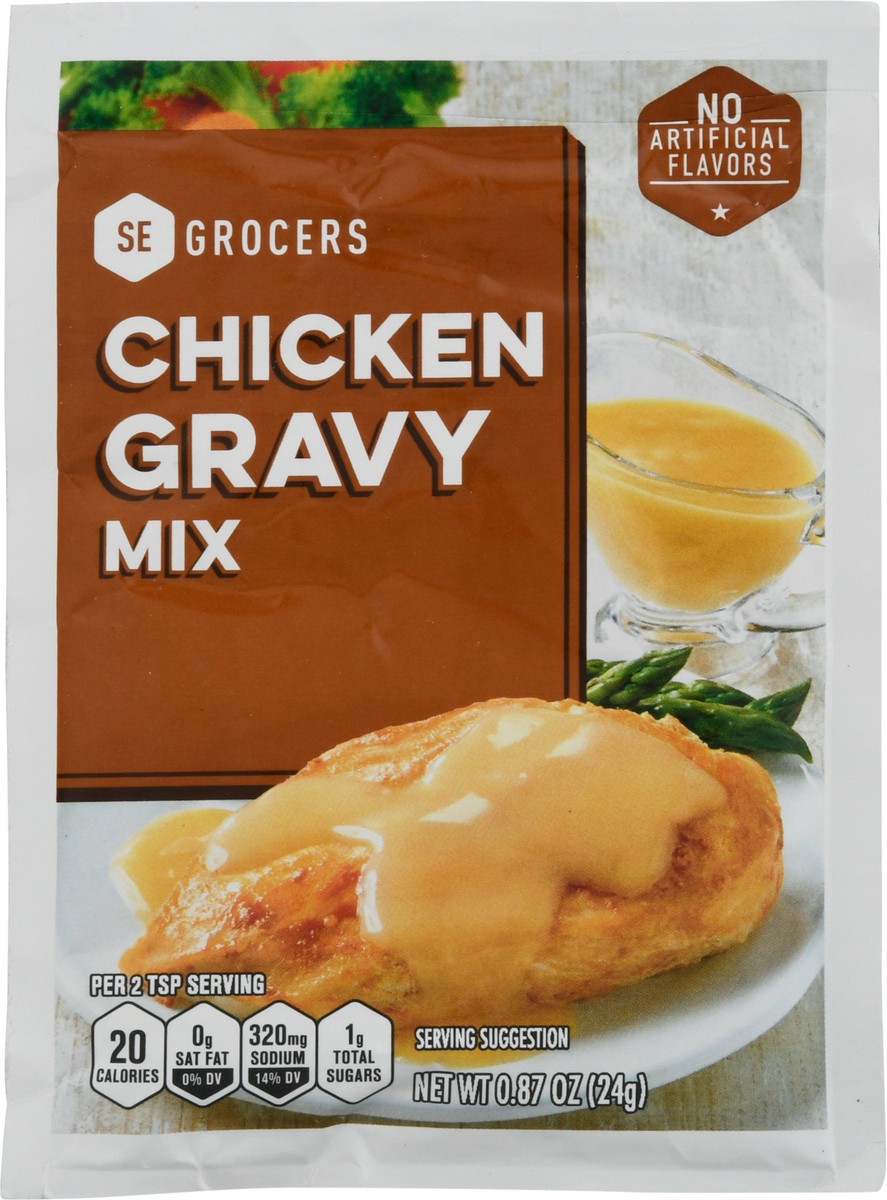 slide 1 of 9, SE Grocers Chicken Gravy Mix, 0.8 oz