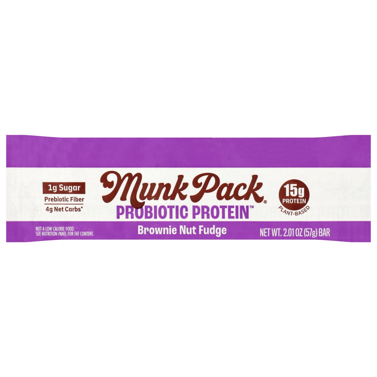 slide 4 of 4, Munk Pack Protein Bar- Brownie Fudge, 