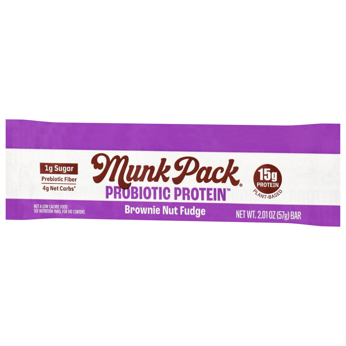 slide 3 of 4, Munk Pack Protein Bar- Brownie Fudge, 